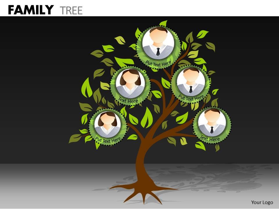 Family Tree ppt 23 | PowerPoint Templates Backgrounds | Template PPT  Graphics | Presentation Themes Templates