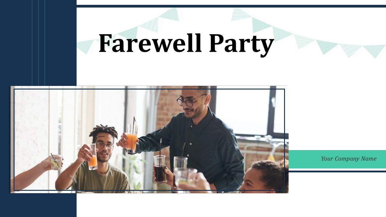 Farewell Party Employee Invitation Planning Graduated Discussions
