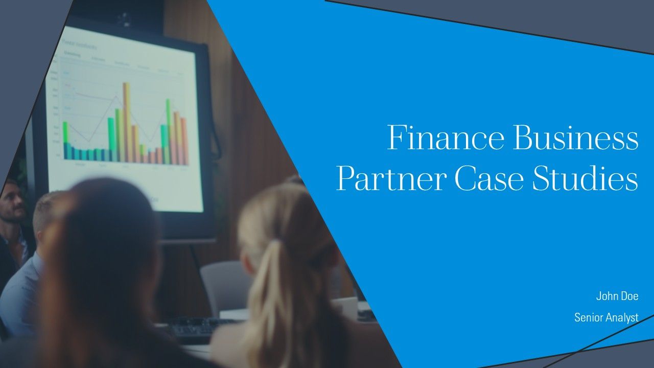Finance Business Partner Case Studies PPT Slides AT