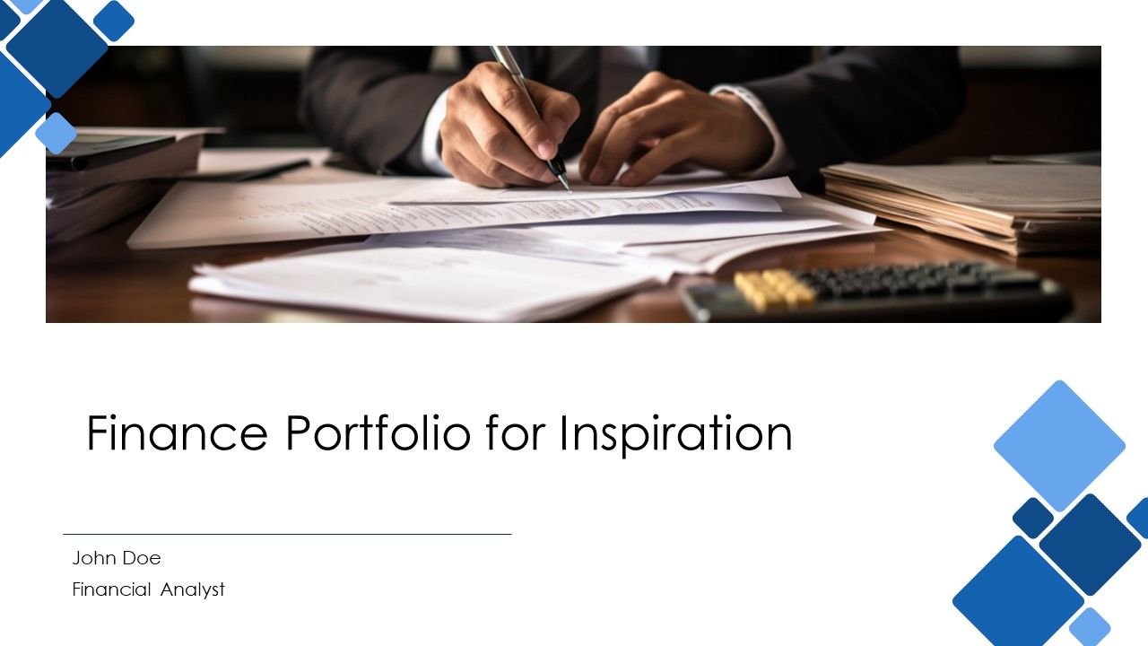 Finance Portfolio For Inspiration PPT Outline AT Finance Portfolio For Inspiration PPT Outline AT