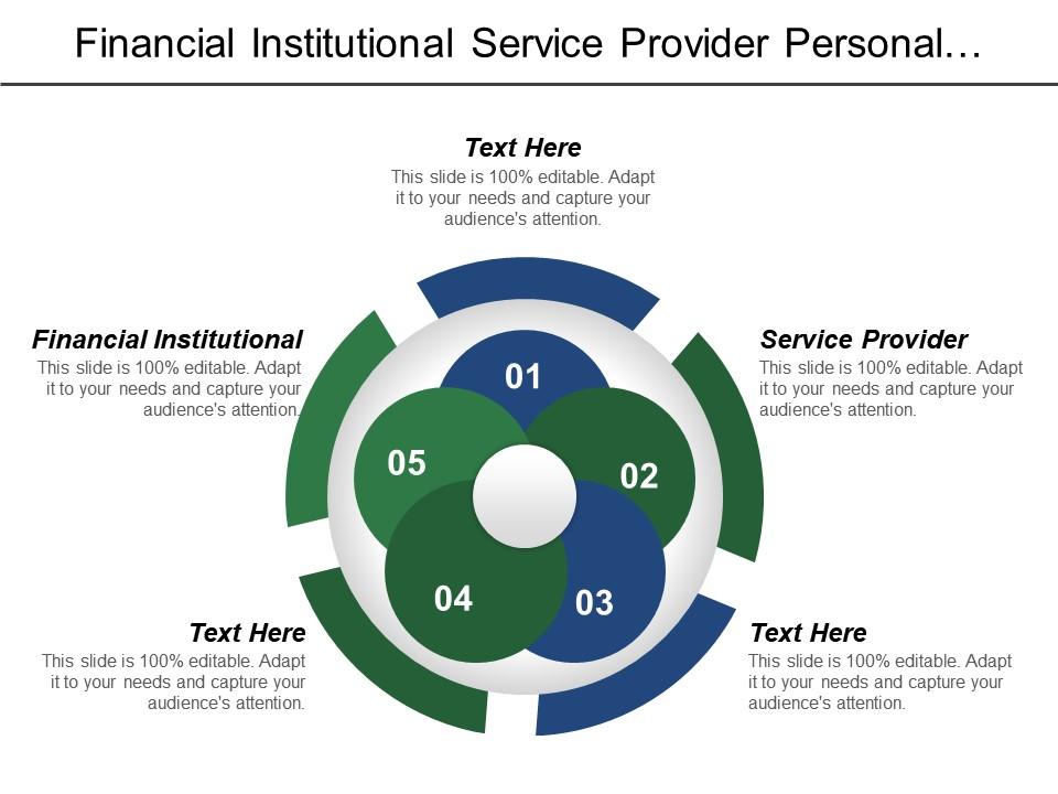 Financial institutional service provider personal mission improvement goal Slide01