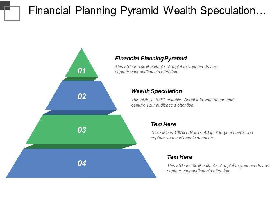 Financial Planning Pyramid Wealth Speculation Wealth Accumulation