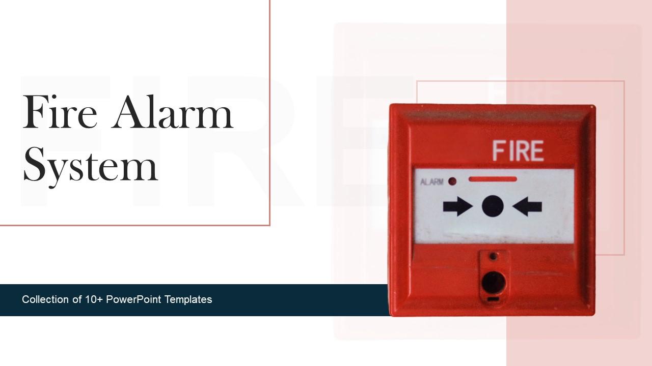 Fire Alarm System Powerpoint Ppt Template Bundles PPT Template image.