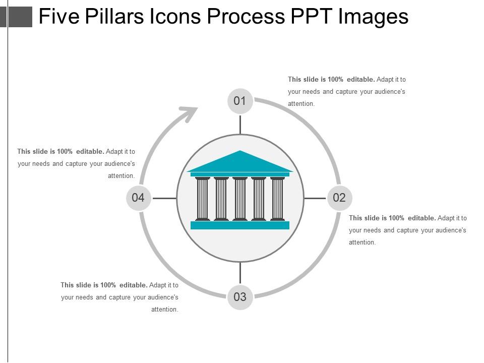 five_pillars_icons_process_ppt_images_Slide01
