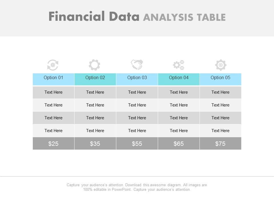 five_staged_financial_data_analysis_table_powerpoint_slides_Slide01