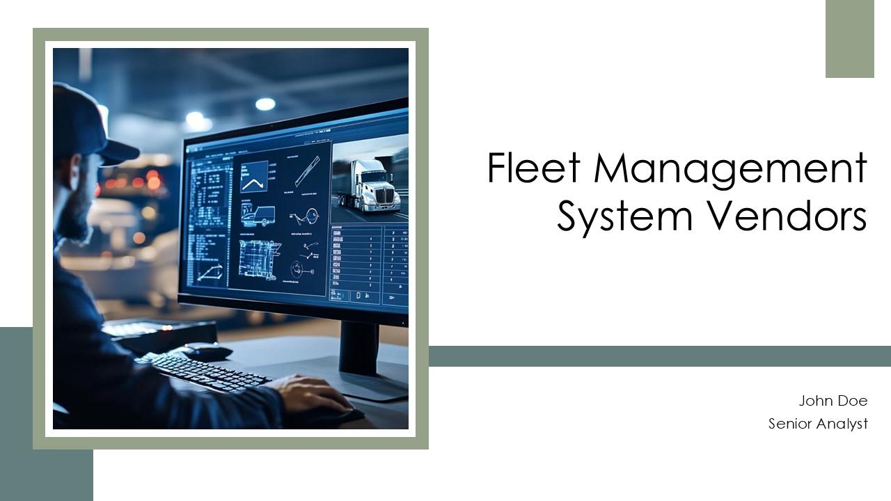 Fleet Management System Vendors PPT Graphics ACP PPT Sample