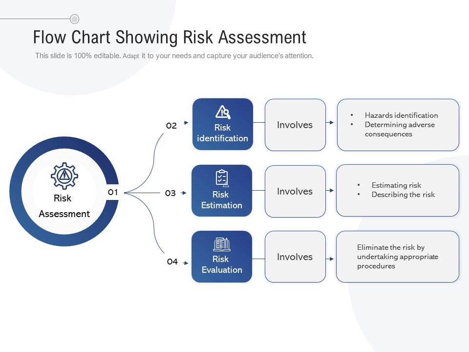 Flow chart showing risk assessment Slide00