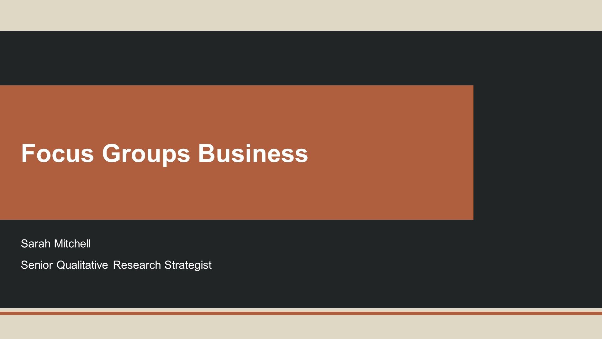 Focus Groups Business PPT Slides VA Focus Groups Business PPT Slides VA