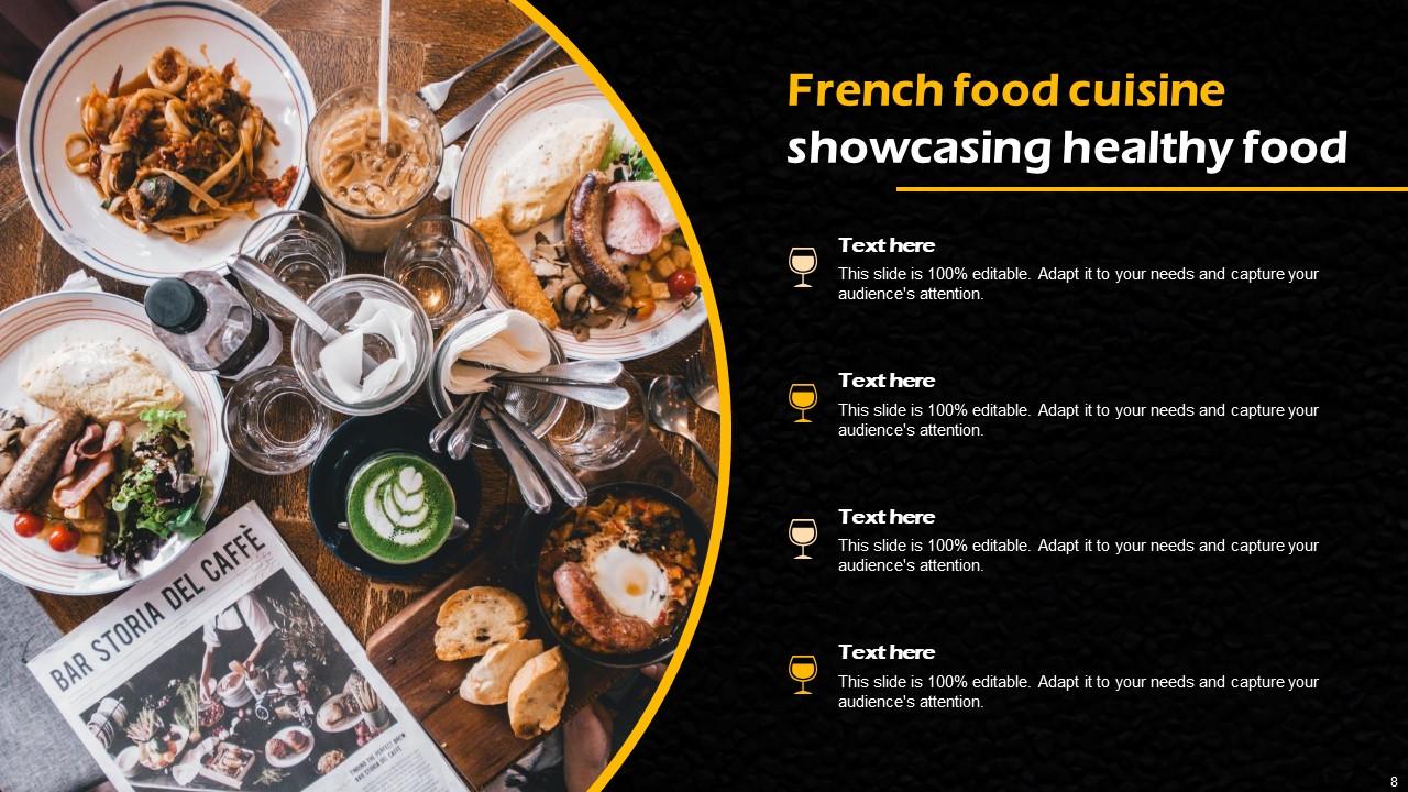 Food Cuisine Powerpoint Ppt Template Bundles PPT Slide