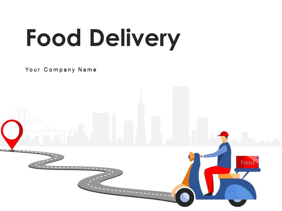 Food delivery service customer order rider working timely