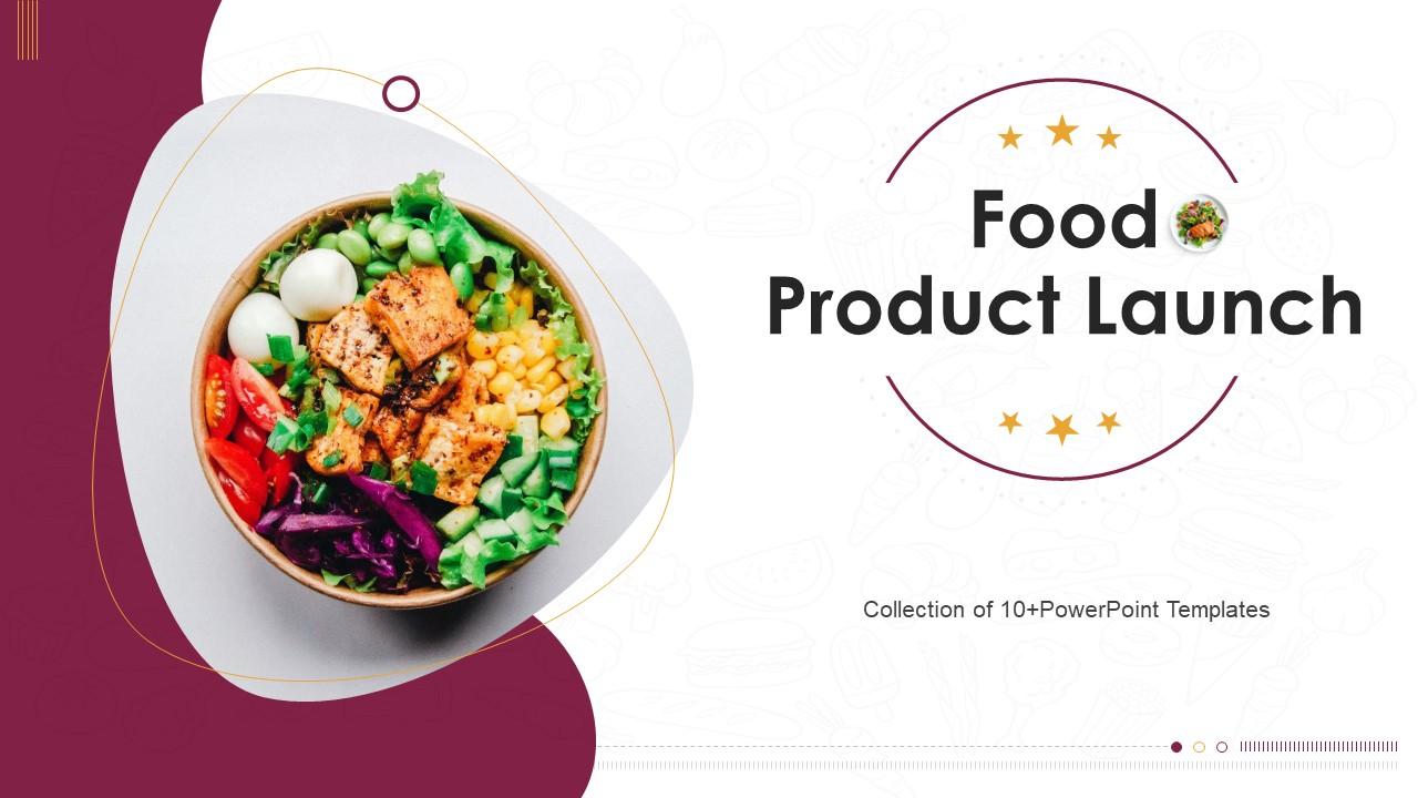 new food product presentation