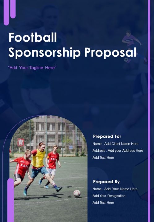 Football Sponsorship Proposal Sample Document Report Doc Pdf Ppt Slide01