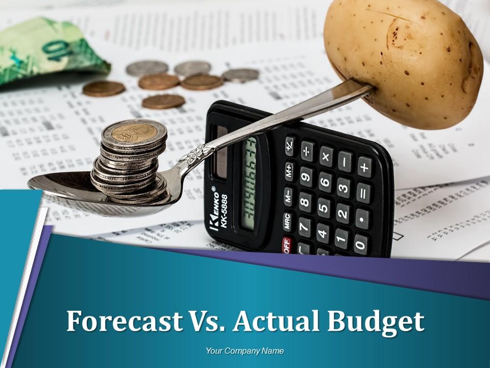 Forecast Vs Actual Budget Powerpoint Presentation Slides Slide01