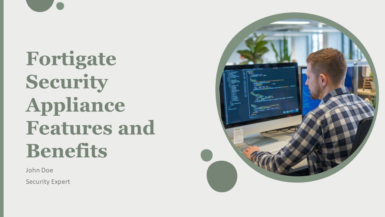 Fortigate Security Appliance Features And Benefits PPT Guidelines AT