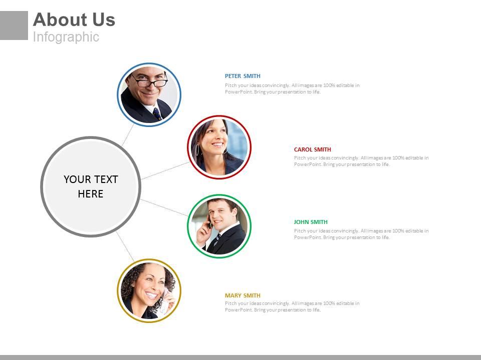 Four Business Peoples For Team About Us Powerpoint Slide | PowerPoint ...