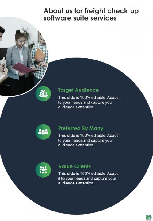 Freight Check Up Software Suite Proposal Report Sample Example Document Impressive Slides