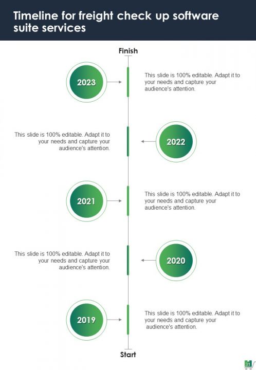 Freight Check Up Software Suite Proposal Report Sample Example Document Appealing Slides