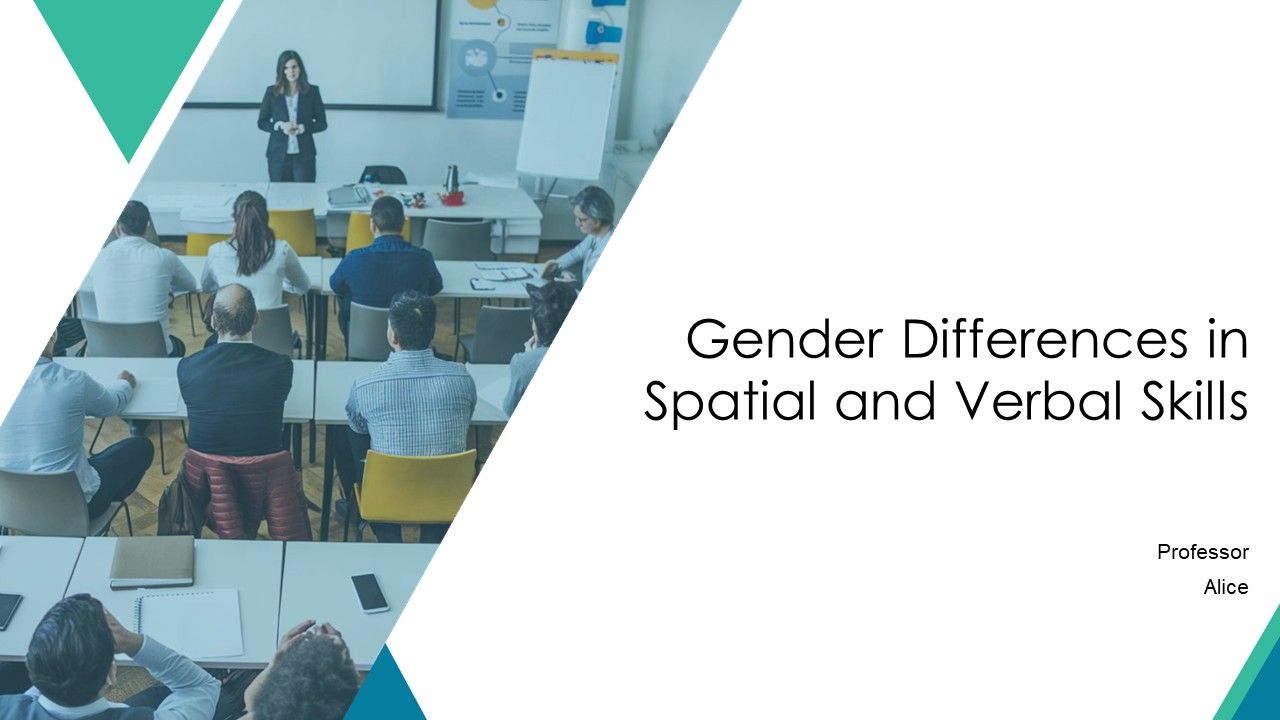 Gender Differences In Spatial And Verbal Skills PPT Presentation AT Gender Differences In Spatial And Verbal Skills PPT Presentation AT