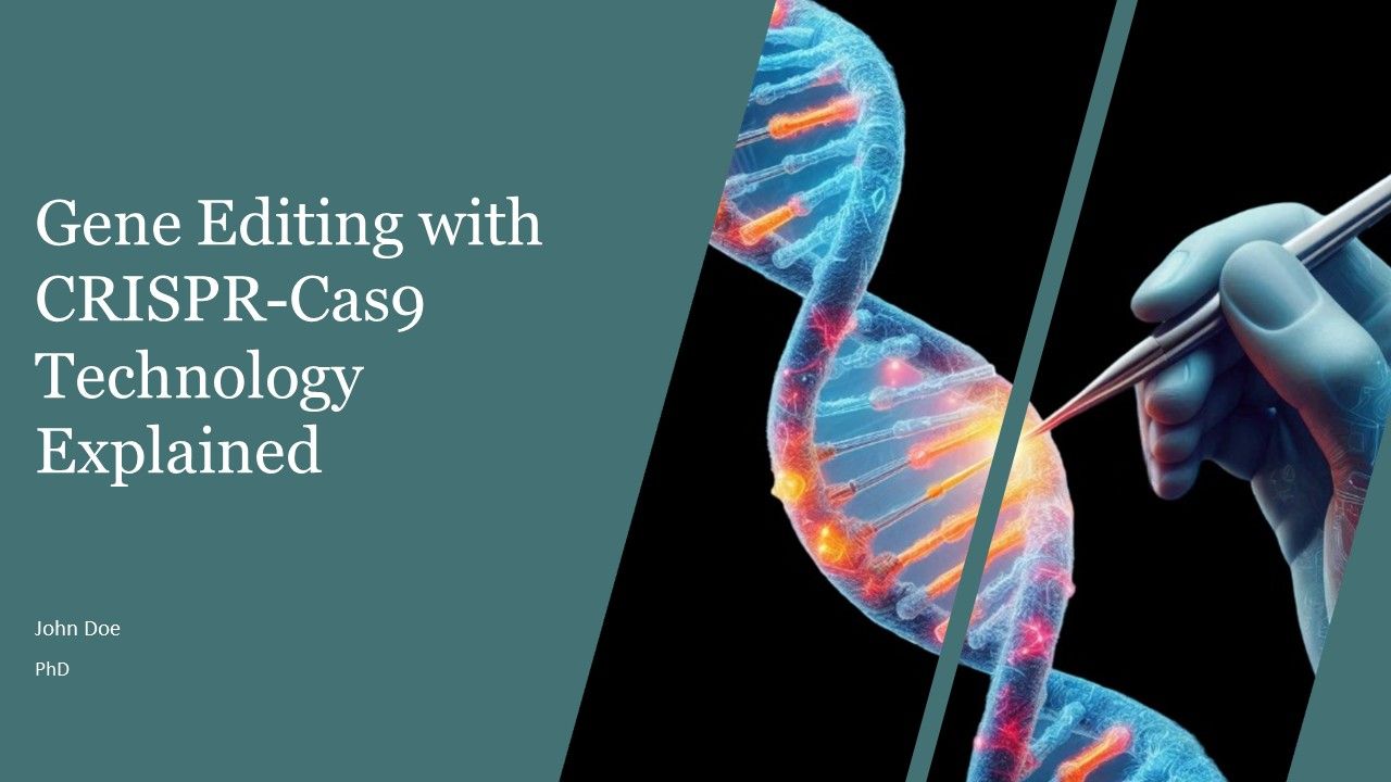 Gene Editing With CRISPR Cas9 Technology Explained PPT Information AT Gene Editing With CRISPR Cas9 Technology Explained PPT Information AT