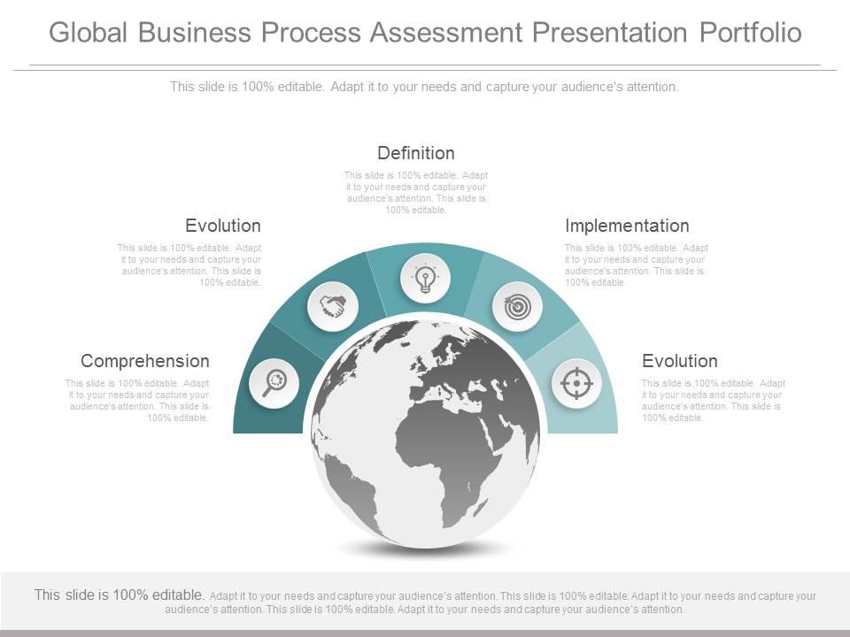 Global business process assessment presentation portfolio Slide01