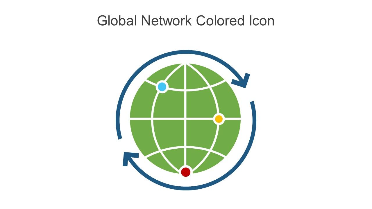 Global Network Colored Icon In Powerpoint Pptx Png And Editable Eps