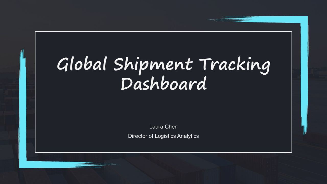 Global Shipment Tracking Dashboard PPT Summary VA Global Shipment Tracking Dashboard PPT Summary VA