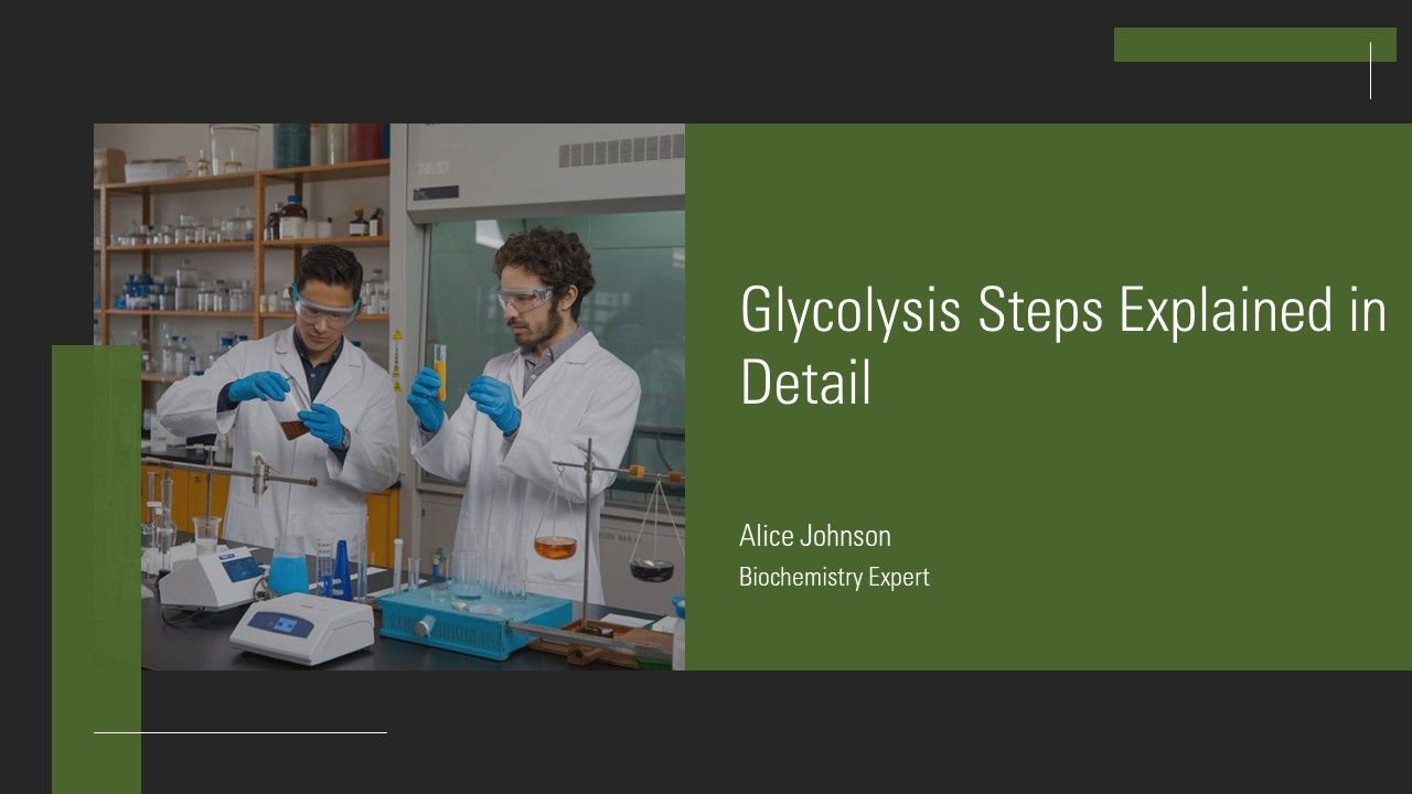 Glycolysis Steps Explained In Detail PPT Slides AT Glycolysis Steps Explained In Detail PPT Slides AT