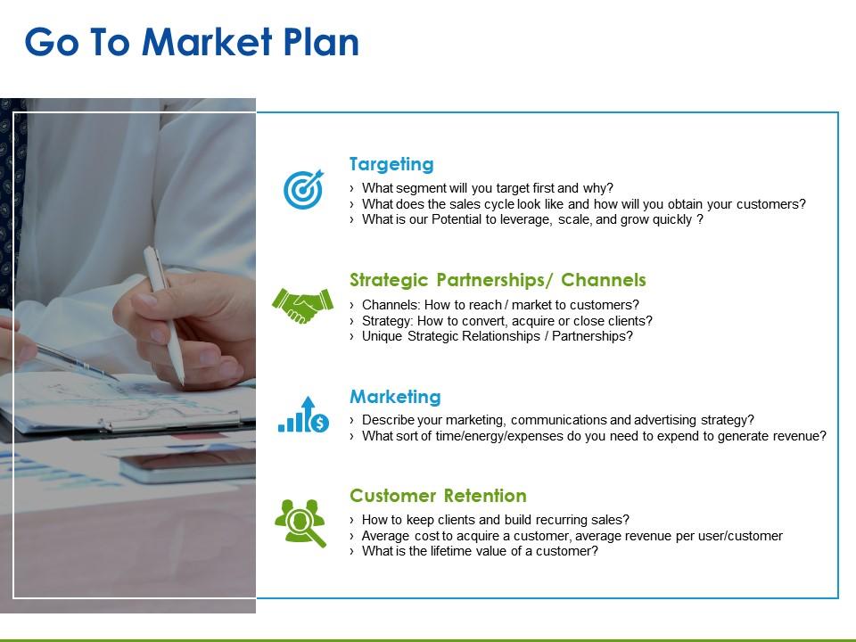 Go to market plan presentation pictures Slide01