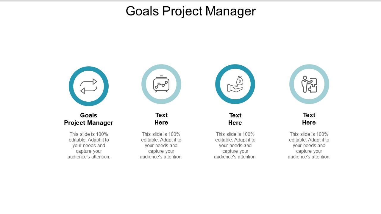 Goals project manager ppt powerpoint presentation inspiration layouts cpb Slide01