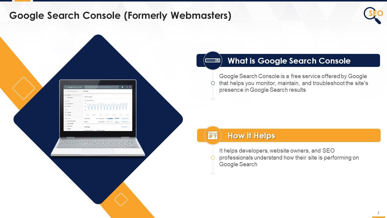 Google Search Console What Is It And How To Use It Edu Ppt