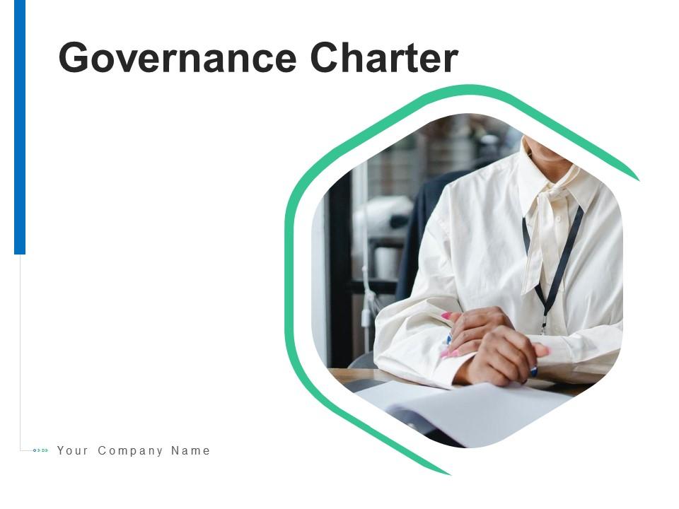 Governance charter team members timeline target business case Slide00