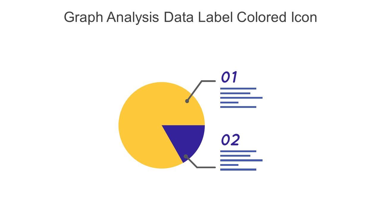 Graph Analysis Data Label Colored Icon In Powerpoint Pptx Png And ...