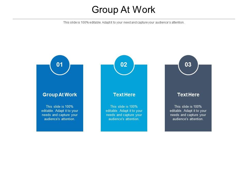 Group at work ppt powerpoint presentation layouts master slide cpb