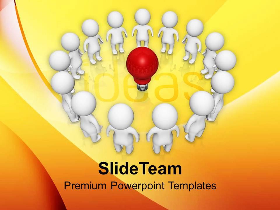 Group idea creative innovation powerpoint templates ppt themes and graphics 0113 Slide00