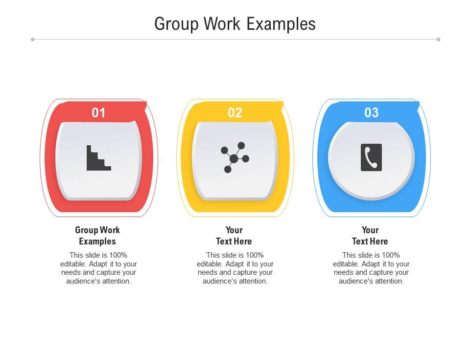 Group work examples ppt powerpoint presentation model example cpb Slide01