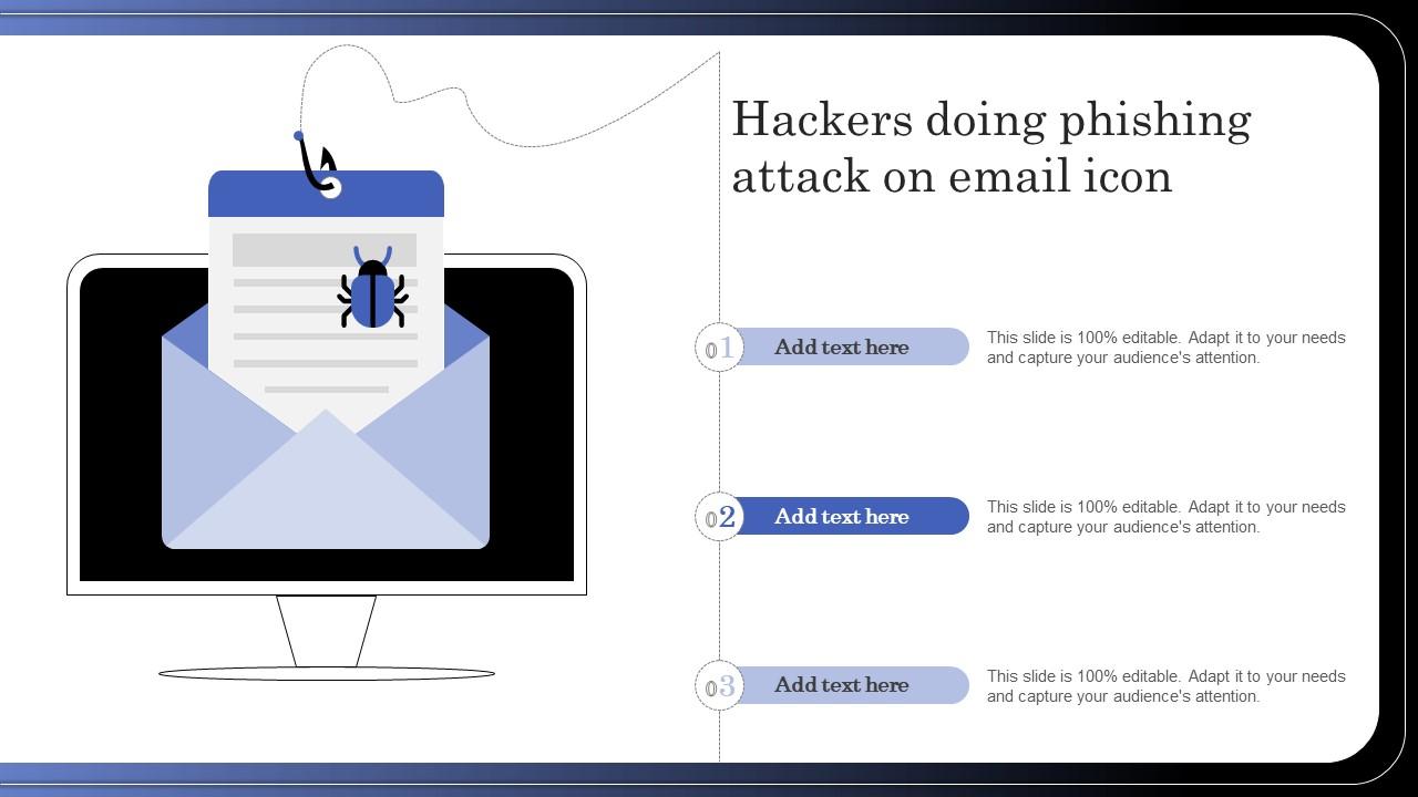 Hackers Doing Phishing Attack On Email Icon Ppt Powerpoint Hackers Doing Phishing Attack On Email Icon Ppt Powerpoint