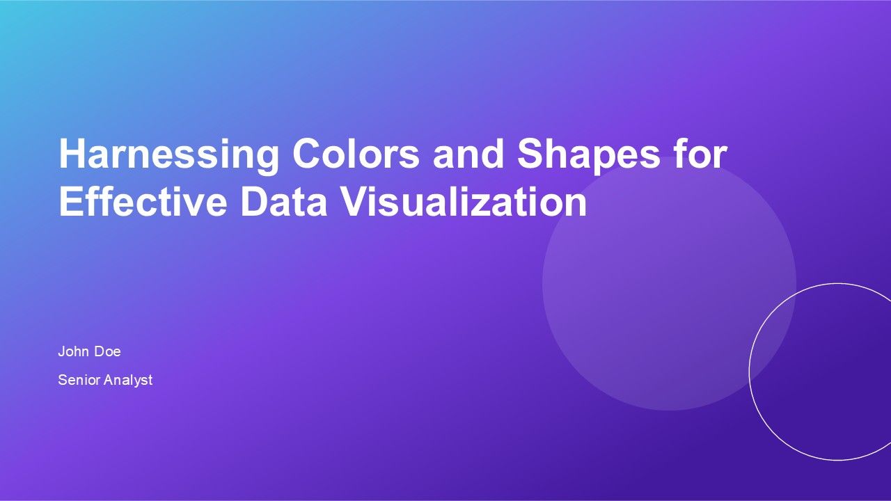 Harnessing Colors And Shapes For Effective Data Visualization PPT Outline ACP Harnessing Colors And Shapes For Effective Data Visualization PPT Outline ACP