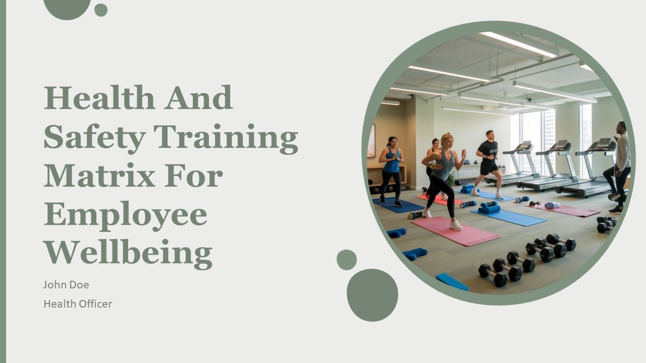 Health And Safety Training Matrix For Employee Wellbeing PPT Example AT Health And Safety Training Matrix For Employee Wellbeing PPT Example AT