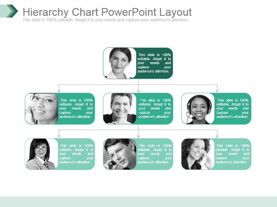 Hierarchy chart powerpoint layout Slide01
