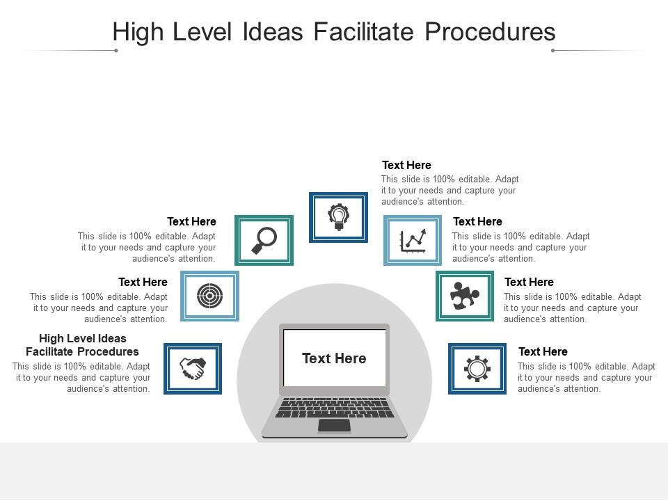 High Level Ideas Facilitate Procedures Ppt Powerpoint Presentation File ...