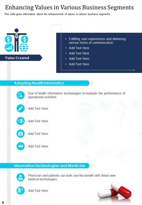 Hospital annual report samples pdf doc ppt document report template Slide09
