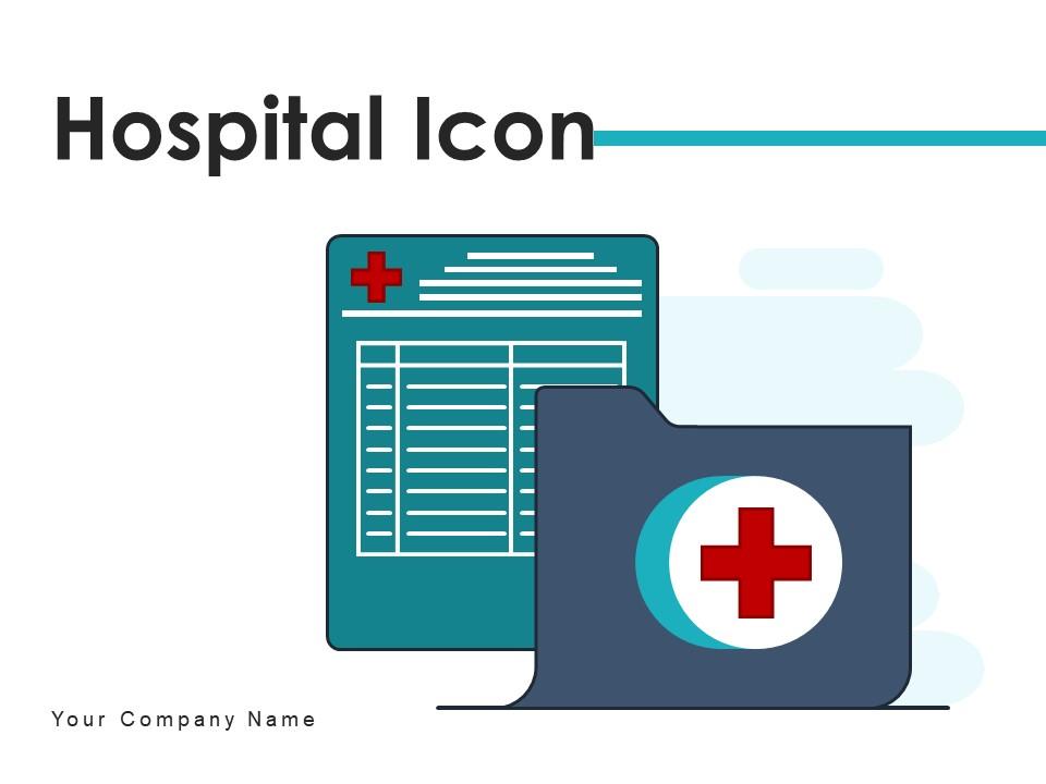 Hospital Icon Location Square Various Arrow Prescription Slide01