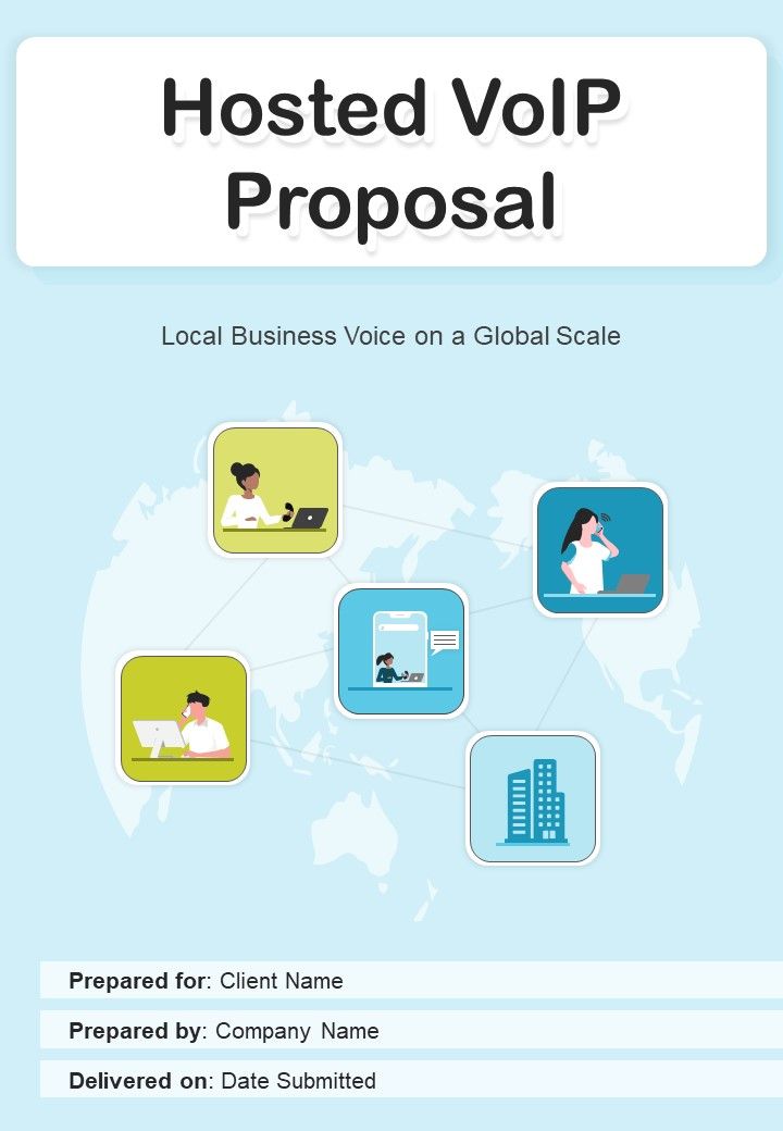 Hosted VOIP Proposal Report Sample Example Document Slide01