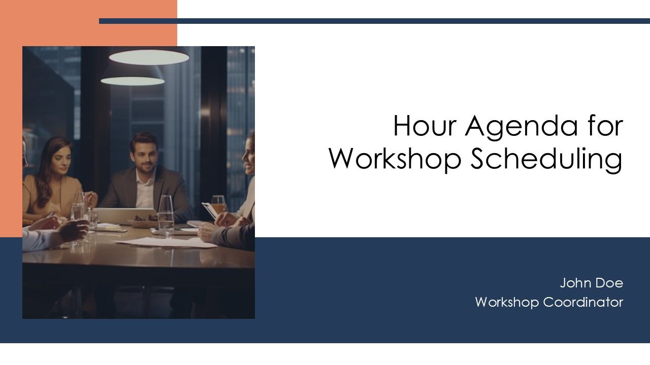 Hour Agenda For Workshop Scheduling PPT Summary AT