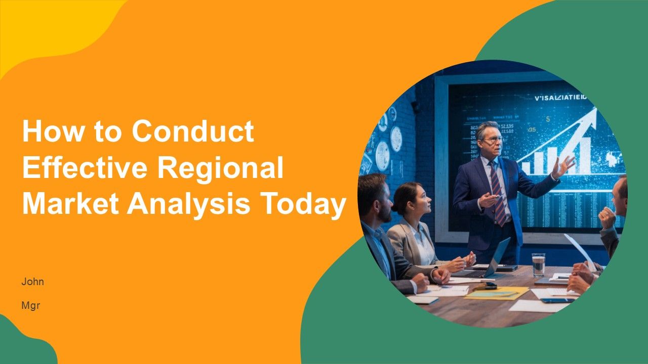 How To Conduct Effective Regional Market Analysis Today PPT Guidelines AT