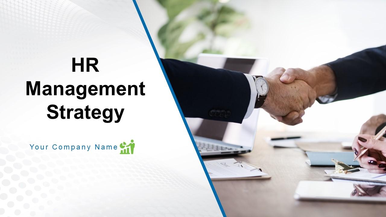 Human Resource Management Strategy Powerpoint Presentation Slides Slide01