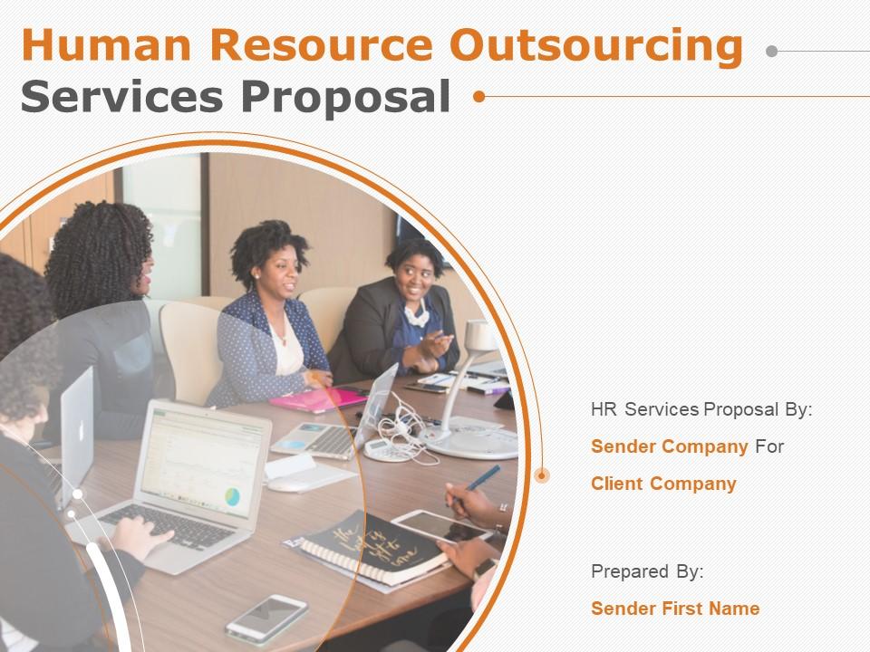 Human Resource Outsourcing Services Proposal Powerpoint Presentation Slides Slide01