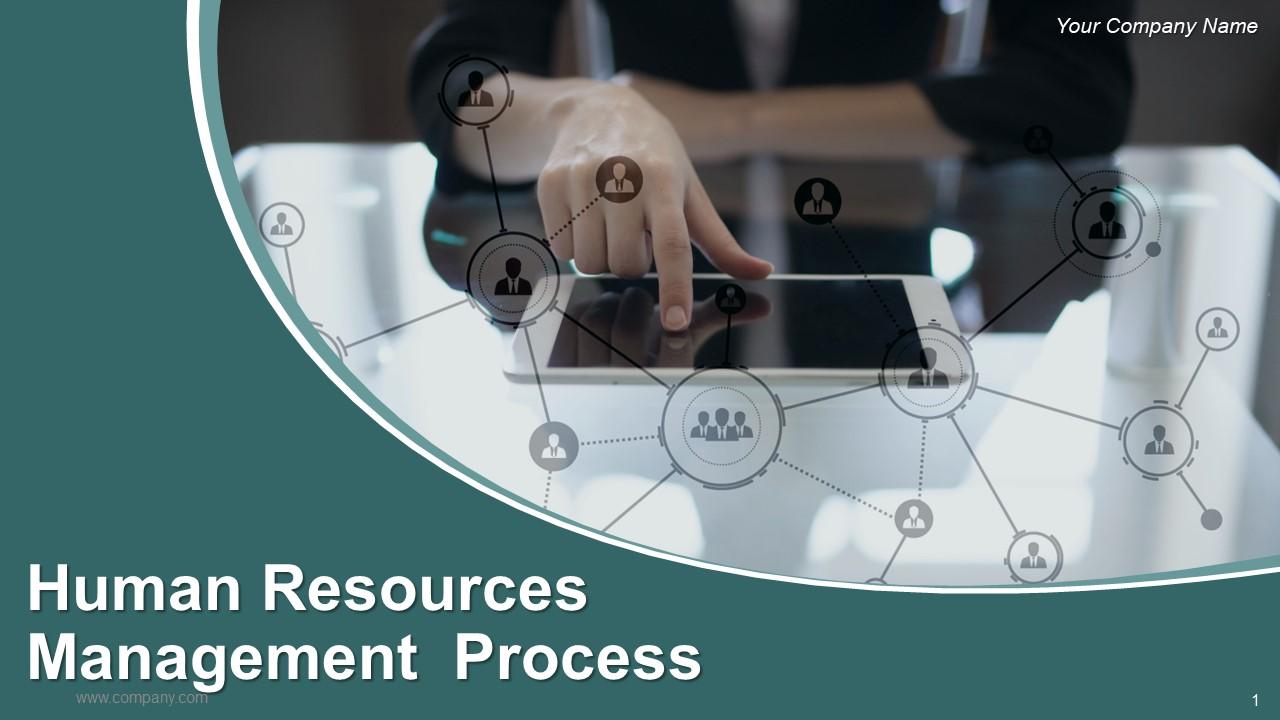 Human Resources Management Process Powerpoint Presentation Slides Slide01