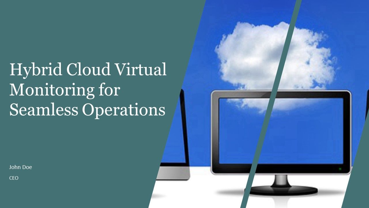 Hybrid Cloud Virtual Monitoring For Seamless Operations PPT PowerPoint AT