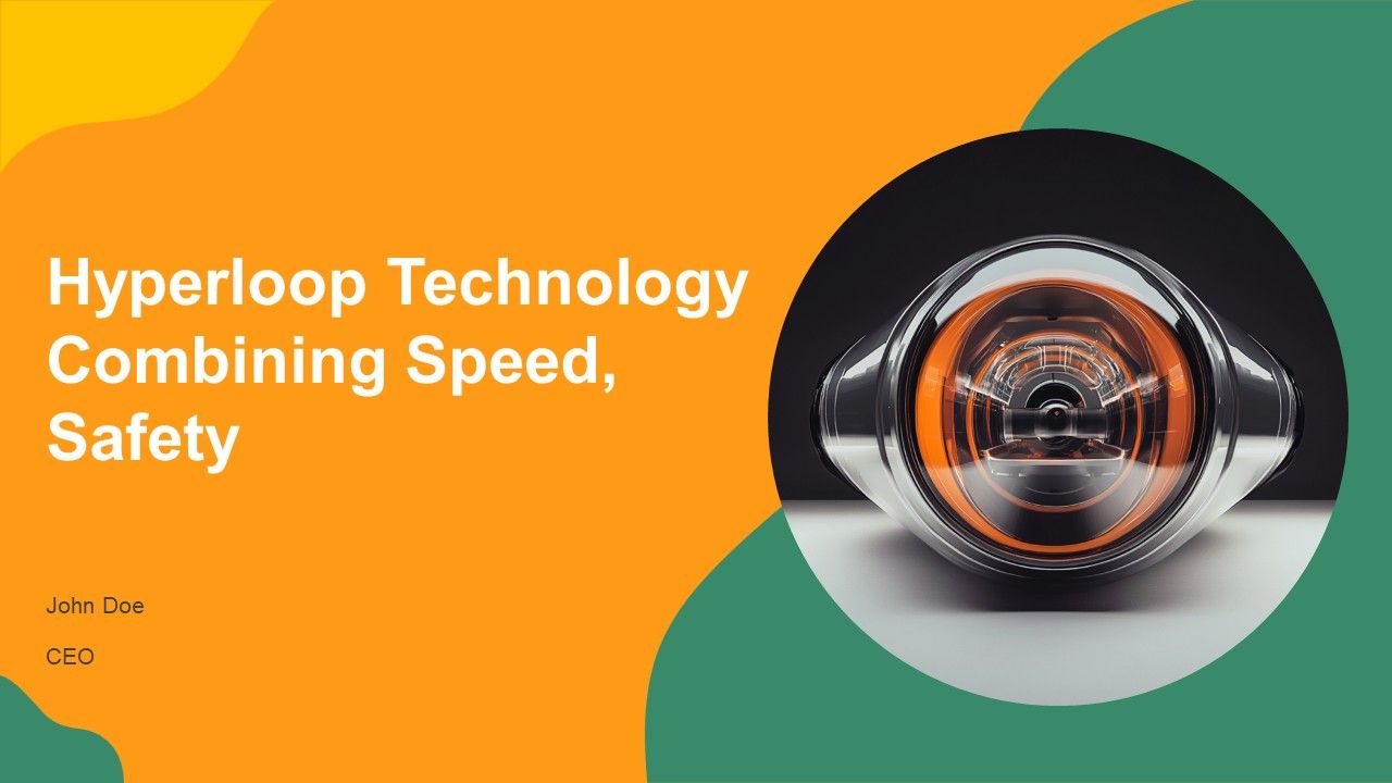 Hyperloop Technology Combining Speed Safety PPT Sample AT